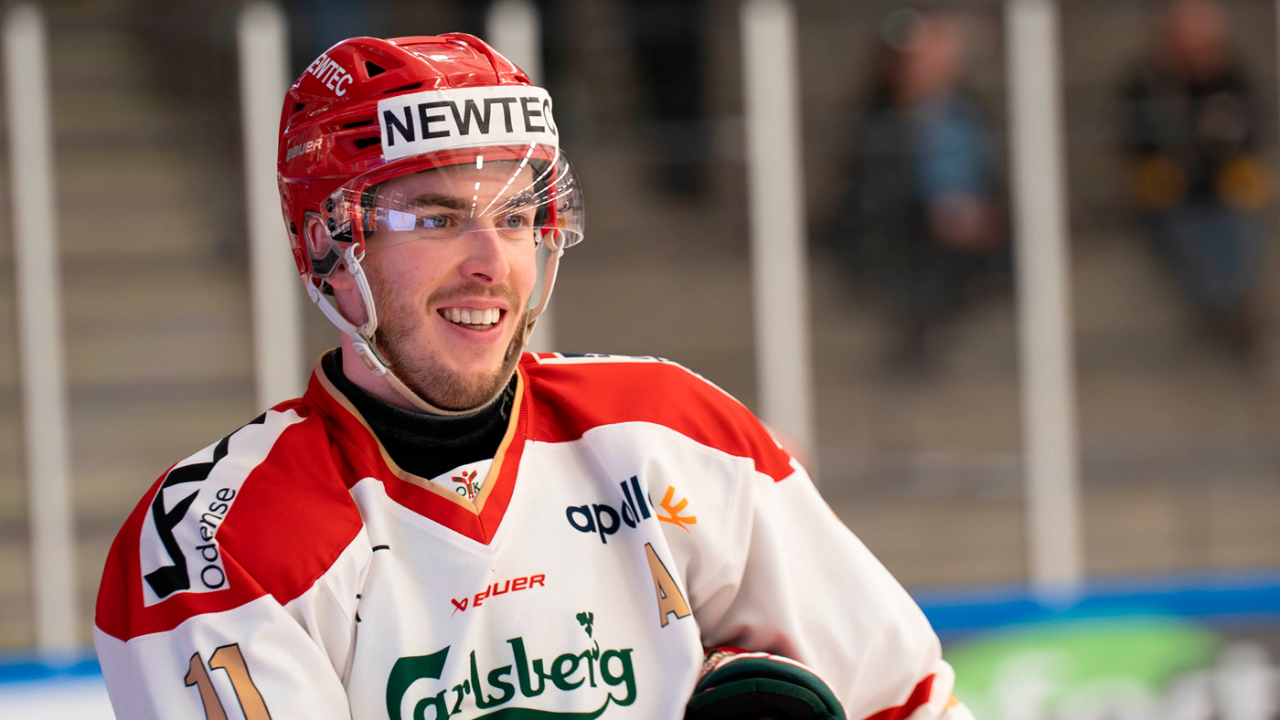 Joakim Thelin stopper i Odense Bulldogs