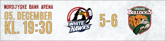 Kampresultat 051225 Frederikshavn White Hawks vs Odense Bulldogs