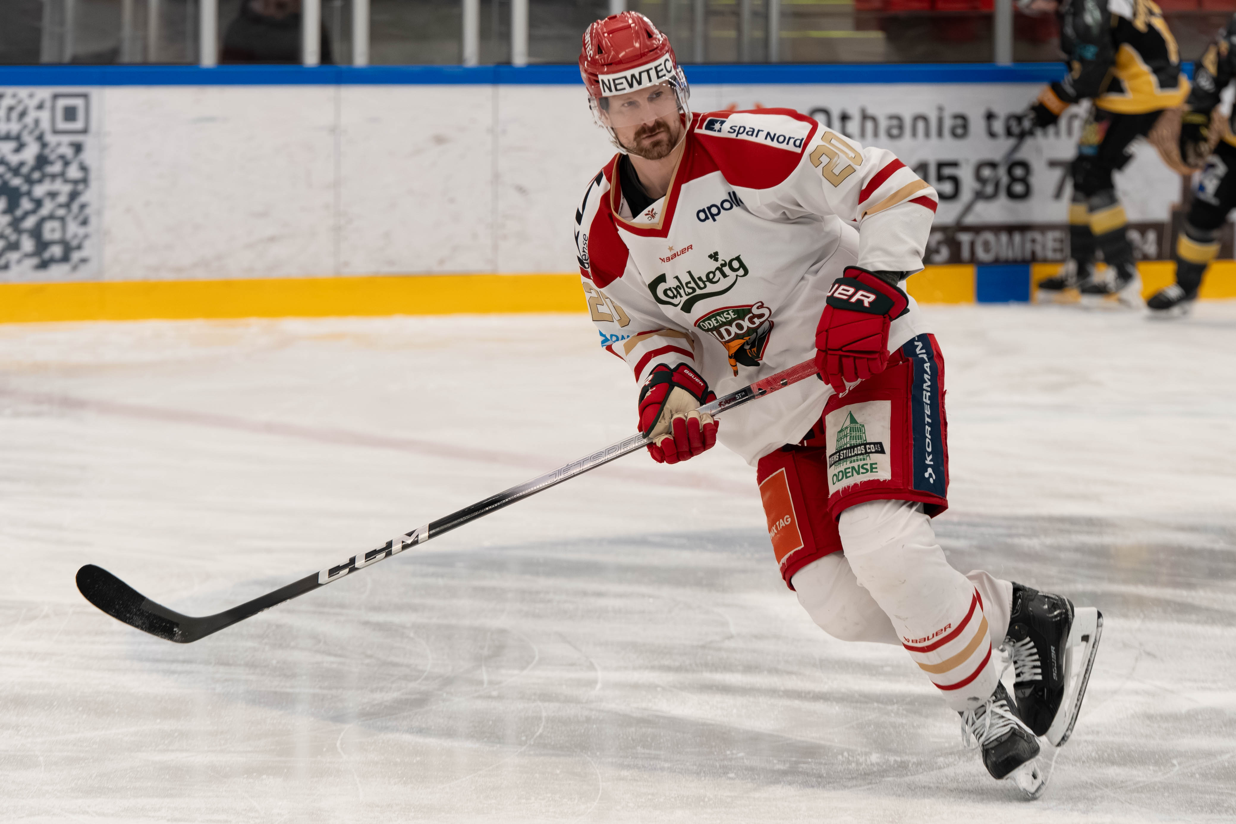 Alex Grant har ligaens hårdeste skud