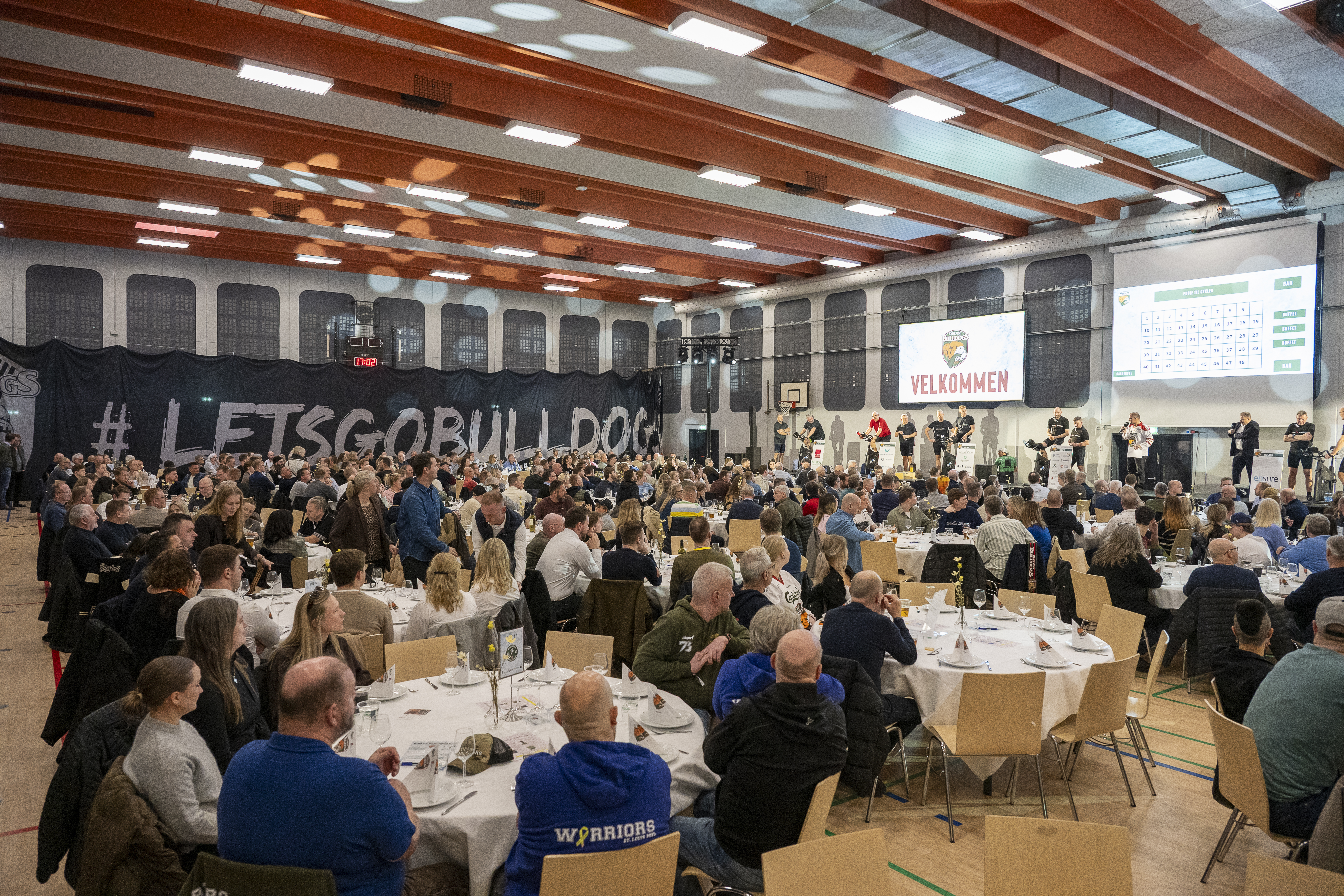 Markant opbakning til årets Tour de Bulldogs